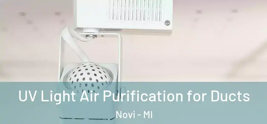 UV Light Air Purification for Ducts Novi - MI